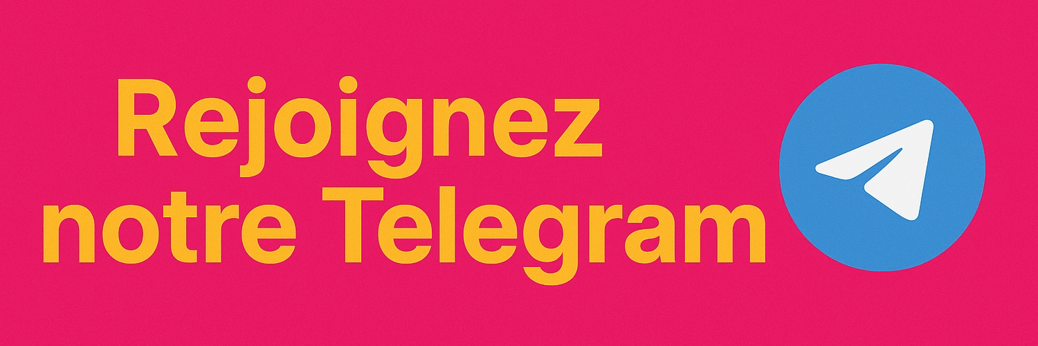 Rejoignez notre Telegram